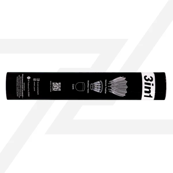PROTECH 3 IN 1 HYBRID SHUTTLECOCK - DURA 3 (CAN LAST UP TO 2 SETS OF GAMES)(SPEED 77)(FEELLING CLOSE TO NORMAL SHUTTLE) - Image 2