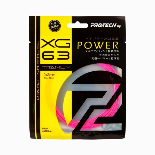 PROTECH XG63Ti New Spiral Technology Performance String ( MADE IN JAPAN ) - Image 6