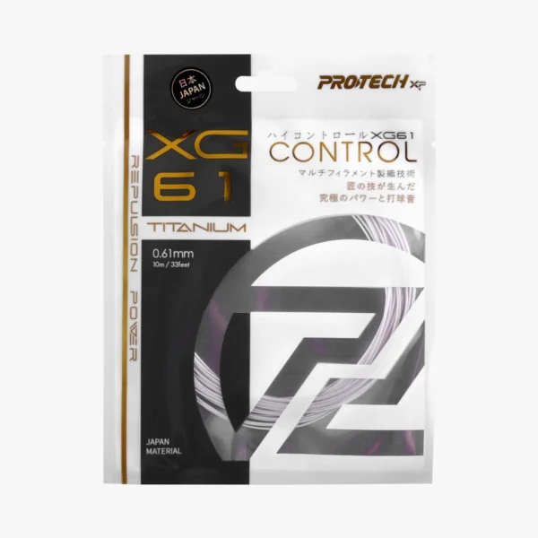 PROTECH XG61Ti New Spiral Technology Performance String ( MADE IN JAPAN ) - Image 2