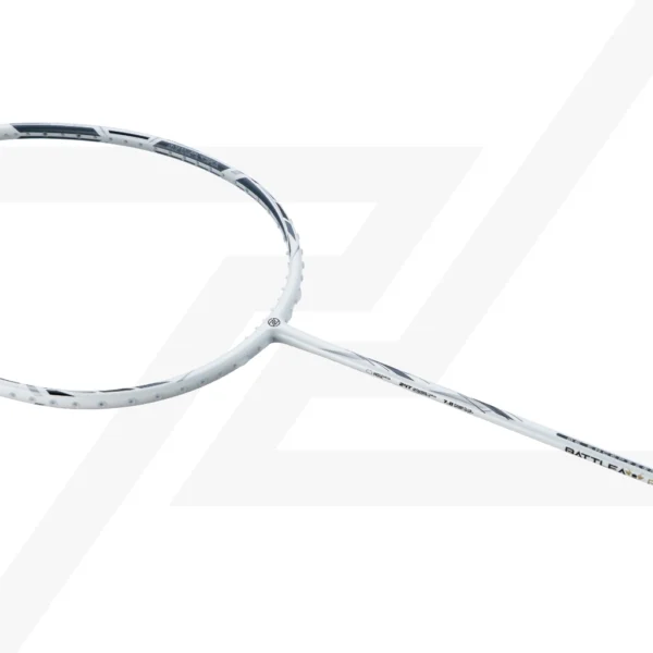 PROTECH Badminton Racket - "Battleax Play" White (4UG1) (MAX32LBS) (FREE String + Grip + Bag) - Image 3