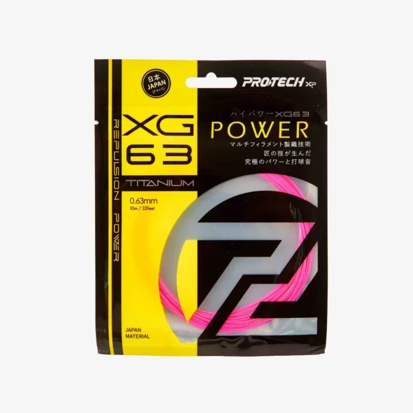 PROTECH XG63Ti New Spiral Technology Performance String ( MADE IN JAPAN ) - Image 4