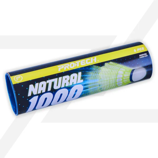 PROTECH NATURAL 1000 | Badminton Nylon Shuttlecocks - Image 3
