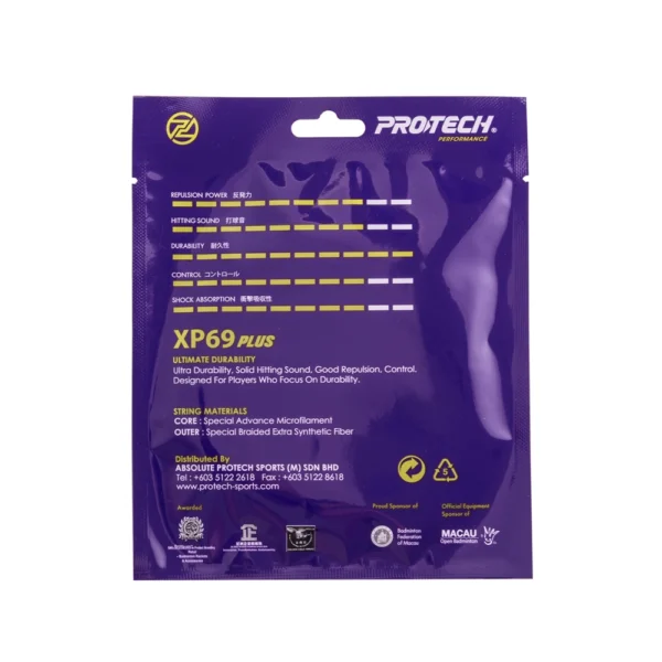 PROTECH XP69Plus New Spiral Technology Performance String ( MADE IN JAPAN ) - Image 3