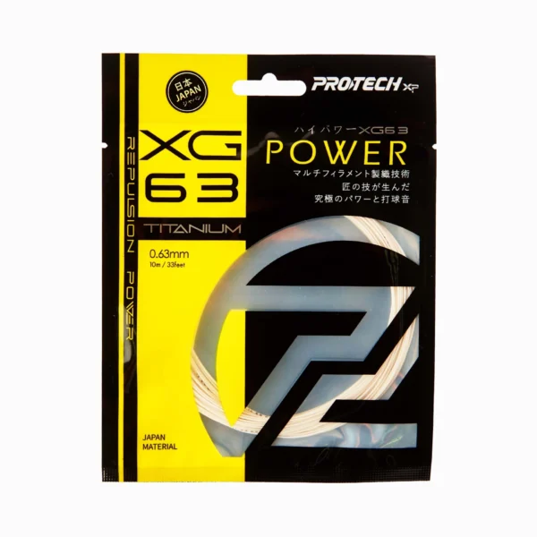 PROTECH XG63Ti New Spiral Technology Performance String ( MADE IN JAPAN ) - Image 5