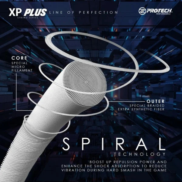 PROTECH XP66Plus New Spiral Technology Performance String ( MADE IN JAPAN) - Image 4