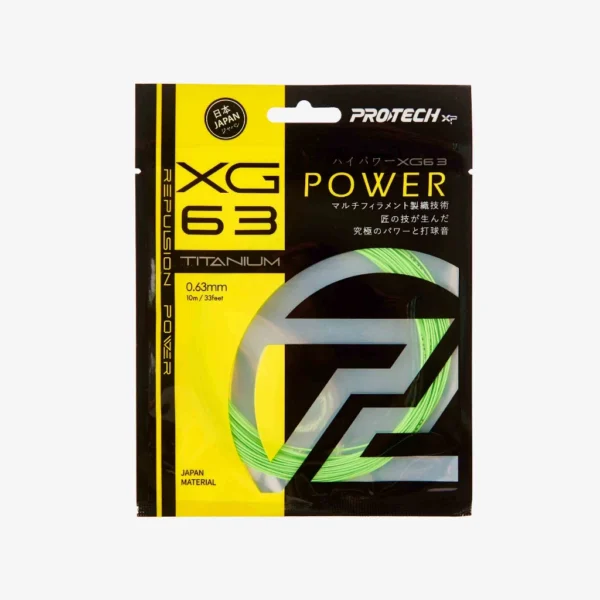 PROTECH XG63Ti New Spiral Technology Performance String ( MADE IN JAPAN ) - Image 3