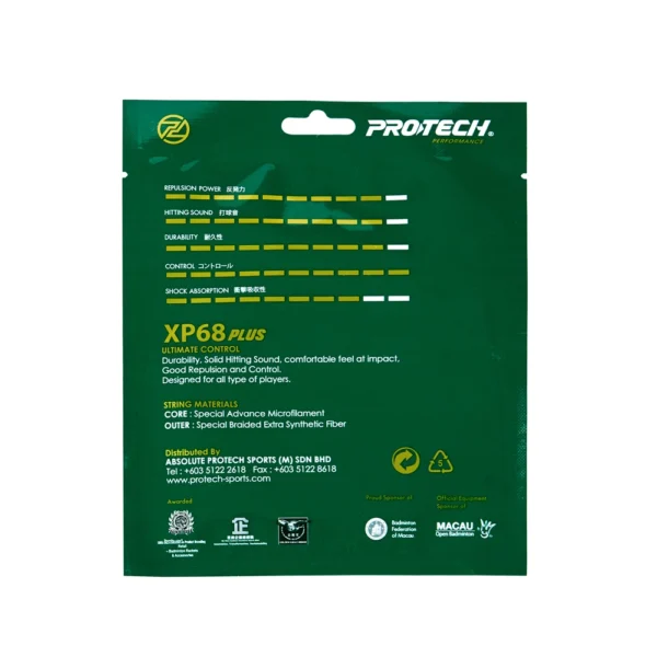 PROTECH XP68Plus New Spiral Technology Performance String ( MADE IN JAPAN ) - Image 3